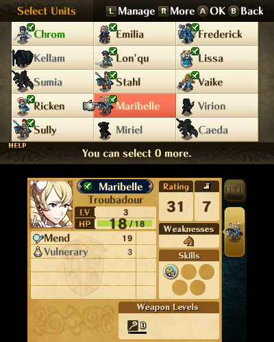 Fire Emblem: Awakening screenshot 5 for Nintendo 3DS